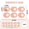 Pack of 24 Chicken Eyes Pressure Protection Rings, Chicken Eye
