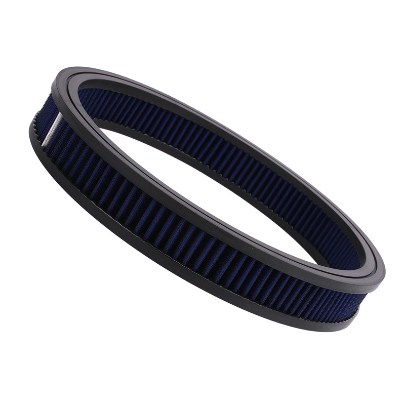 High Flow Round Air Filter Element Washable Reusable Air Cleaner