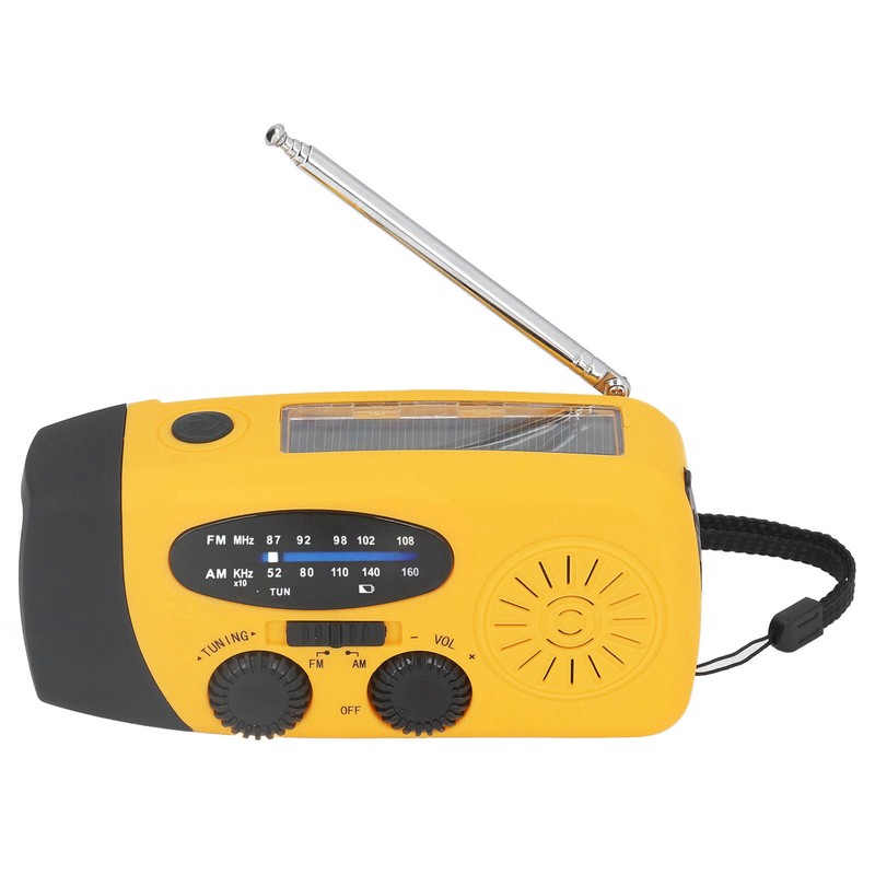 Hand Crank Solar Radio Multifunctional Emergency Radio LED Radio with