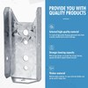 LukLoy 20 Pack 2x4 Brackets for Wood Rail, Fence Brackets