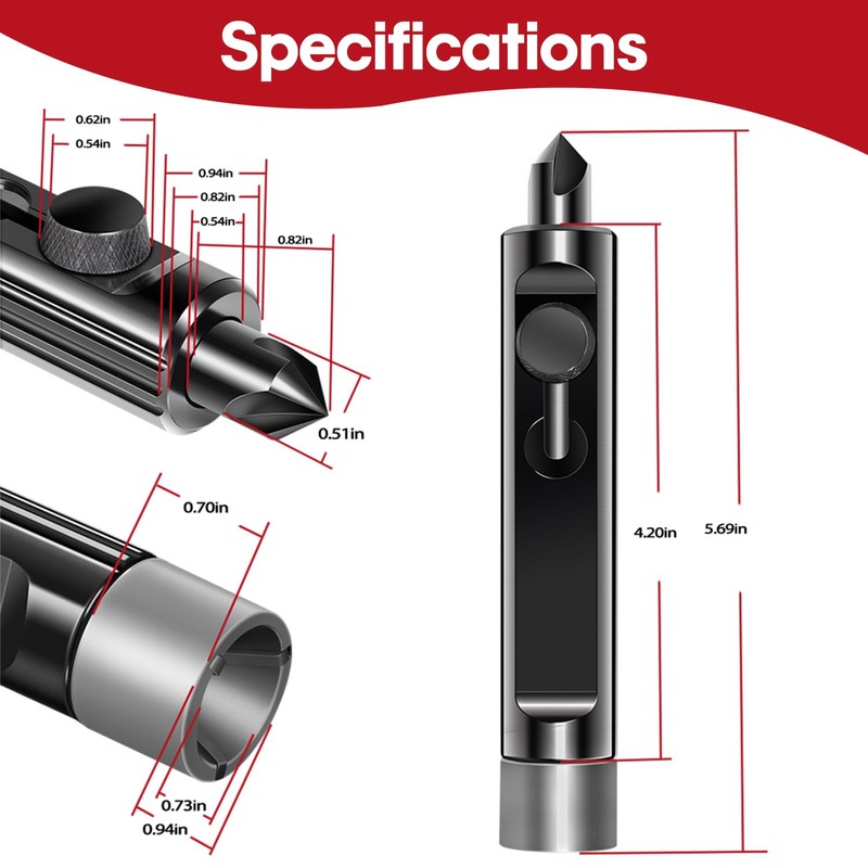 Tubing Deburring Tool - Brake Line Deburring Tool - Rimming