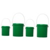 BESPORTBLE 2sets Plastic Fishing Bucket Container Handle Bait Cooler for