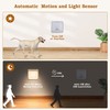 mohigher Night Light with Motion Sensor, LED Night Light Socket