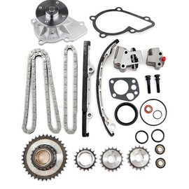 ALEGE Engine Timing Chain Kit with Water Pump Replacement for Nissan Frontier 2.4L 1998-2004 for Nissan Xterra 2.4L 2000-2004