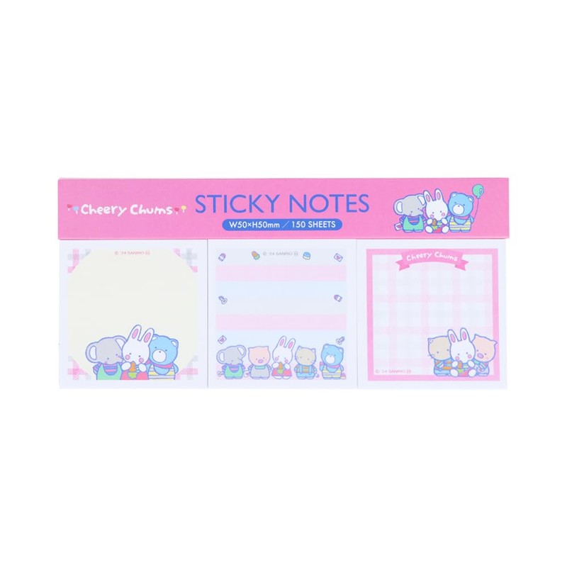 Sunstar Stationery S2844931 Sanrio Character Sticky Notes Illustration Retro Sanrio