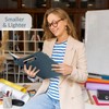SKYDUE 3 Ring Binder with Clipboard 1 Inch, 13.2" ×