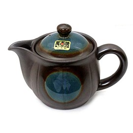Hisamuratouki 7165 Teapot, Tea, 12.8 fl oz (380 ml), Banko Ware, Cup Netting Pot, Future Type, Blue