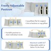Mybow Neck Stabilizer Head Support Pillow, Post Surgery Pillow for