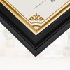 GraduationMall A4 Certificate Frame Solid Wood Picture Frame Diploma Holder