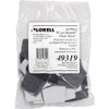 Lorell LLR49319 Wrap Around Floor Savers, Gray (Pack of 16)