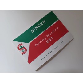 Singer 237 Sewing Machine Owners Manual Color Reproduction