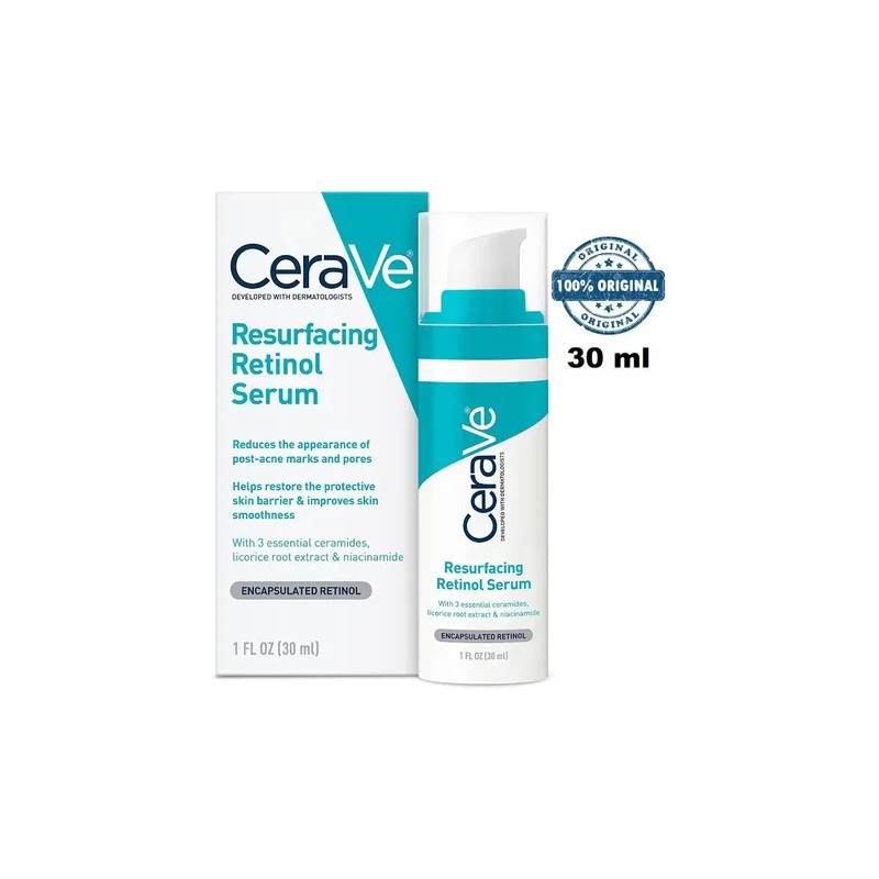 Crea CeraVe Resurfacing Retinol Serum Para Marcas De Acné 3