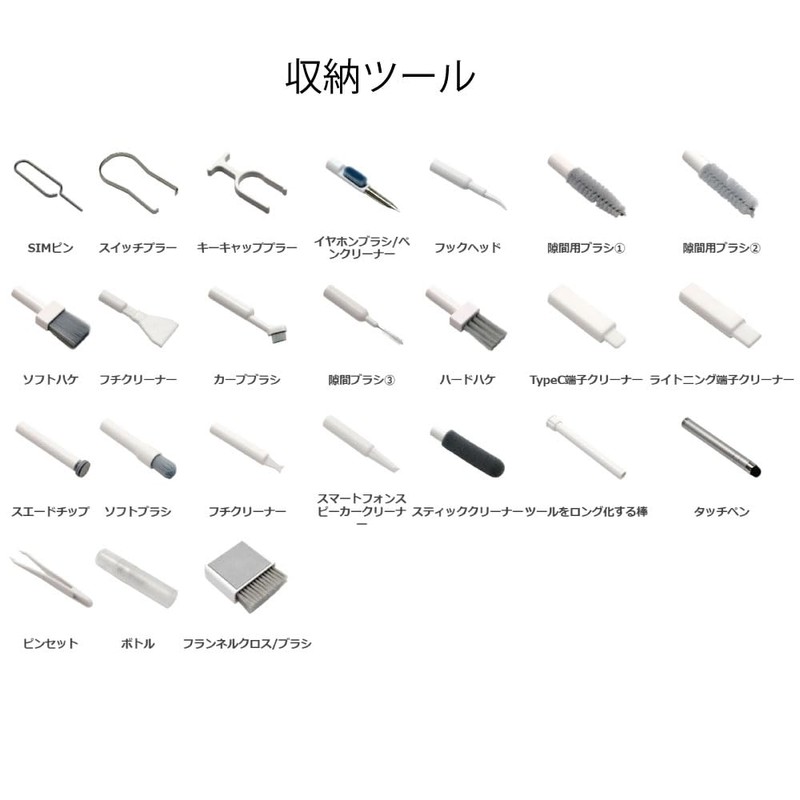 Aeria Zenklimax PC Smartphone Earphone Cleaning Kit MS-MACL-WH