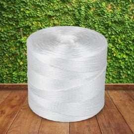 Tomato Twine 6300 Ft - Heavy Duty Polypropylene Twine White