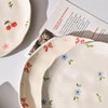 Koythin Ceramic Dessert Plates, Cute Fruits Dinner Plate, Creative Plates