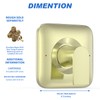 Replacement for Moen Genta LX Brushed Gold Pressure Balancing Modern