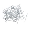 Partuto 50 Pcs Dome Head Closed Sealing Rivets 3.2mm Grip