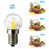 YDJoo E12 2W Crystal LED Light Bulb Dimmable COB Bulbs