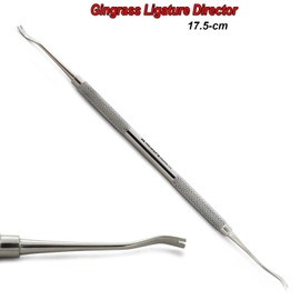 MEDSPO Professional Dental Elevators | Composite Restorative Implants | Luxating Filling | Surgical Root Extraction Spreading | Osteotome Periotome Instruments (Gingrass Ligature Director)