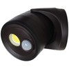 LIGHT IT! by Fulcrum 33001-107 COB LED Wireless Motion Sensor Security Floodlight, Bronze
