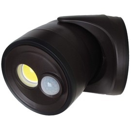 LIGHT IT! by Fulcrum 33001-107 COB LED Wireless Motion Sensor Security Floodlight, Bronze