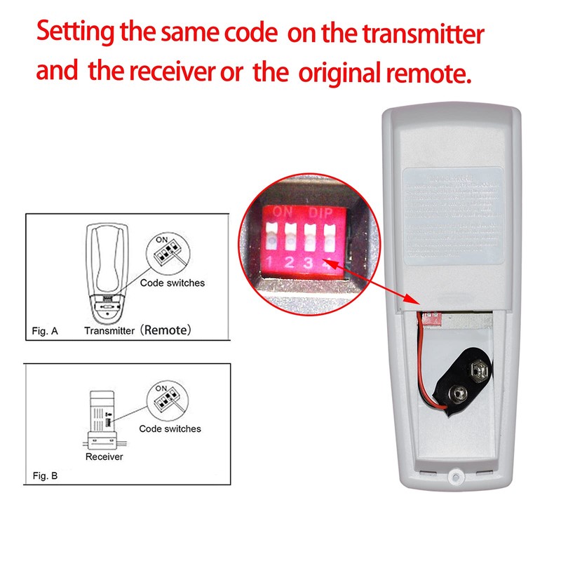 Humpptom CEILING FAN REMOTE HD5+R28-2PACK