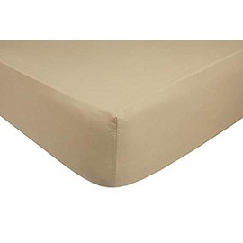 Double Bed Sheet Polycotton 13 Colours 254 x 274 cm - Bronze