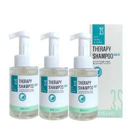 Detailed page [3 items] Eve Care 3S 3S Oak Tree Sap 3S Therapy Shampoo 380ml Sensitive Scalp / [3개] 이브케어 쓰리에스 3s 상수리나무수액 3S 테라피 샴푸 380ml 민감한두피