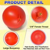Shawmin 6" Float Ball for Float Valve, Heavy Duty Plastic