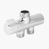 G1/2 Wall Mounted Shower Diverter Separator Shower Valve Multi-Layer Electroplating