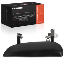 A-Premium Front Left Driver Side Exterior Door Handle Compatible with Kia Rio 2001-2002, Smooth Black, Replace# 0K30C-59410XX