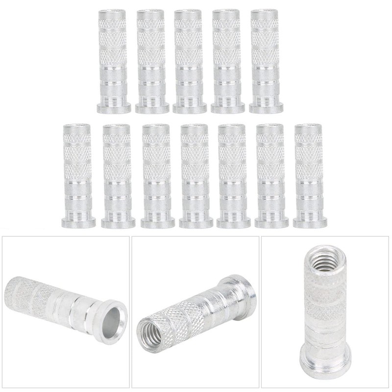 Cocoarm 12 Pieces Archery Aluminium Arrows Insert Arrow Inserts Made