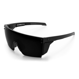 Heat Wave Visual Performance XL Lazer Face Z87+ Sunglasses in Ultra Black Polarized