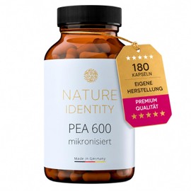 Nature Identity PEA Capsules - 1200 mg Vegan Palmitoylethanolamide