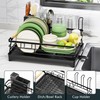 Epicano Dish Drying Rack for Kitchen Counter,Space-Saving Dish Rack,Rustproof Dish