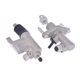Clutch Master Cylinder & Clutch Slave Cylinder Kit Compatible with Honda Civic 1.7L D17 DX LX EX Acura EL 2001-2005 Replace 6920-S5A-G01; 46930-S5A-013