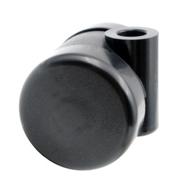 Design61 Set of 4 Universal Furniture Castors Diameter 35 mm Swivel Castors with Sleeve and Pin