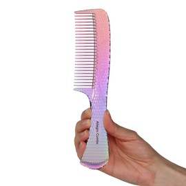 Allegro Comb 1004 Wide Tooth Detangling Hair Combs For Women, Stylists & Curly Hair Teasing Comb Mens Comb 1 Piece. (Fresh Purple)