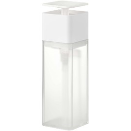 Yamazaki 5592 Film-Hook Dispenser, One-Handed, White, Approx. W 2.2 x D 2.4 x H 7.3 inches (5.5 x 6 x 18.5 cm), Plate, Easy to Refill, Kitchen Dispenser