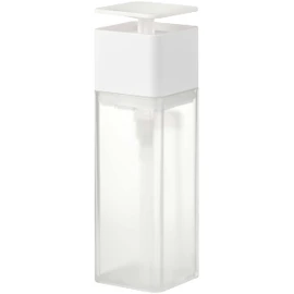 Yamazaki 5592 Film-Hook Dispenser, One-Handed, White, Approx. W 2.2 x D 2.4 x H 7.3 inches (5.5 x 6 x 18.5 cm), Plate, Easy to Refill, Kitchen Dispenser