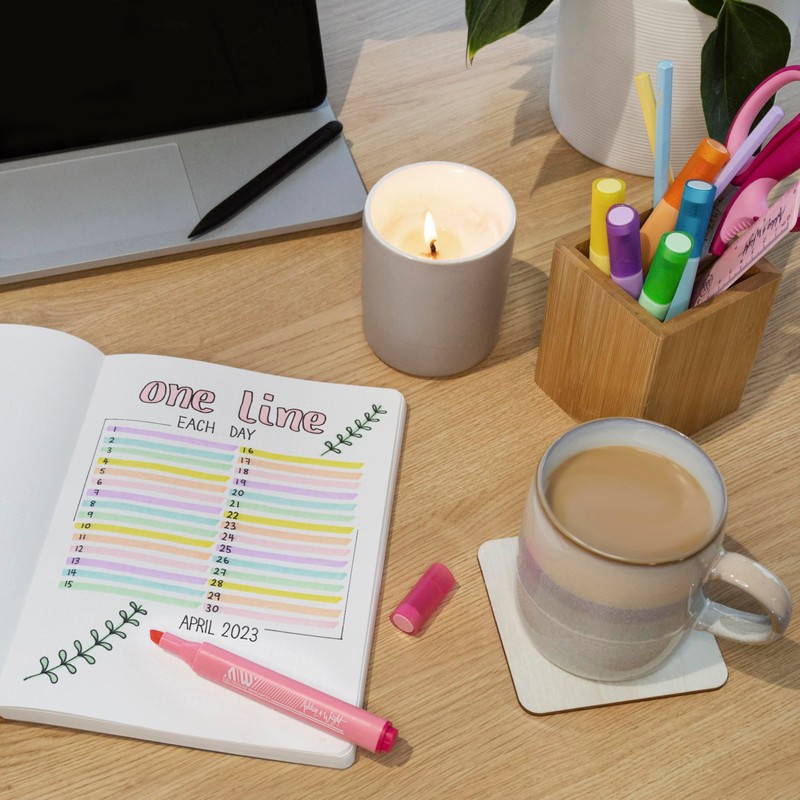 Ashton and Wright - ElectroGlide Triangular Highlighters (Neon & Pastel)