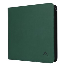 Alteagle 12 Pocket Card Binder, Fits 1008 Trading Cards Side Loading Ringless Card Album for TCG and Sports Cards -Green