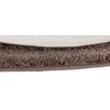 Brandsseller Heart Bath Mat, 70 x 80 cm, Taupe