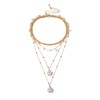 eartif Long Necklaces for Women Trendy Gold Layered Beaded Choker