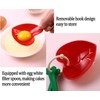 5 Pack Cherry Measuring Spoons Set, Love Heart-Shaped Measure Spoons