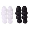 Earbudz Replacement Earbuds Ear Tips fit Powerbeats, Skullcandy, Panasonic, Symphonized, iFrogz, Mpow, & More - Small, Medium, Large and Double Flange (8 Pairs - 16 Pieces)