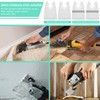 20 Pcs Oscillating Tool Scraper Blades Set, Stainless Steel Flexible
