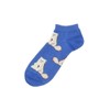 Paul & Joe Men's Casual Socks, Short Socks, Gypsy Pattern, blue