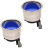Boat LED Illuminated Cup Holder Set | 3 1/2 Inch