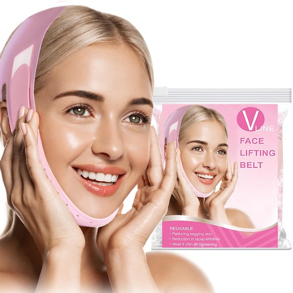 V-Line Lifting Mask Chin Strap: Reusable Face Lift Tape Chin